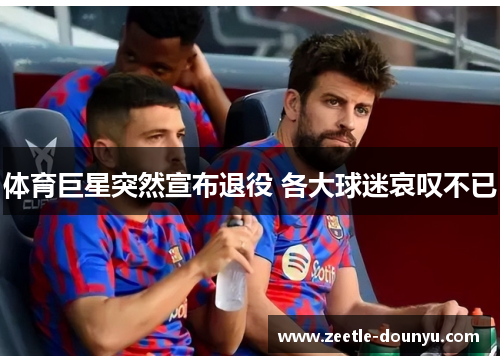 体育巨星突然宣布退役 各大球迷哀叹不已